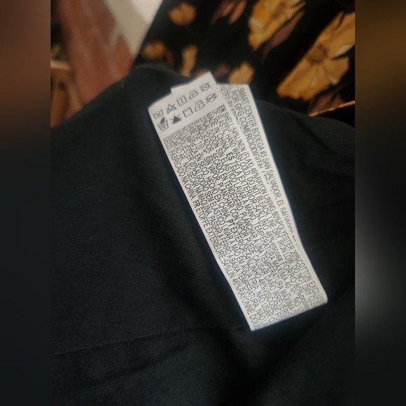 Floral Linen Blend Midi Dress Small NWOT - Picture 11 of 11